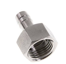 G 1/2'' x 10mm Stainless steel Hose barb 40 Bar