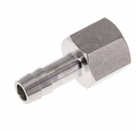 G 1/4'' x 8mm Stainless steel Hose barb 40 Bar