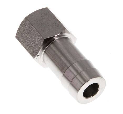 G 1/4'' x 13mm Stainless steel Hose barb 40 Bar