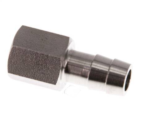 G 1/8'' x 9mm Stainless steel Hose barb 40 Bar