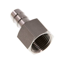 G 3/8'' x 9mm Stainless steel Hose barb 40 Bar