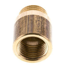 G 1/2'' F/M Brass Extension DIN 3523 - 25 mm [2 Pieces]