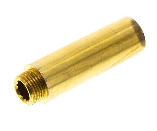 G 1/2'' F/M Brass Extension DIN 3523 - 80 mm