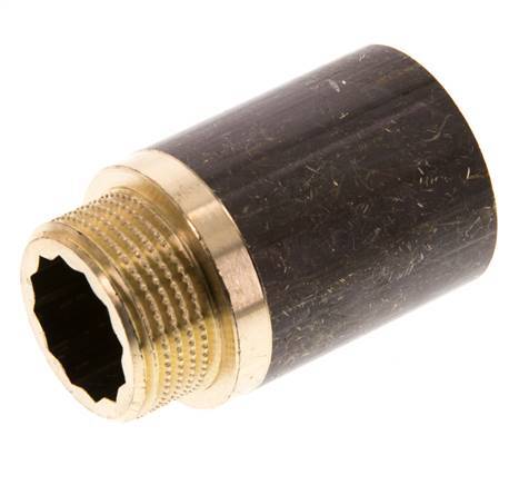 G 3/4'' F/M Brass Extension DIN 3523 - 40 mm