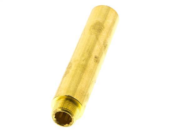 G 3/8'' F/M Brass Extension DIN 3523 - 100 mm