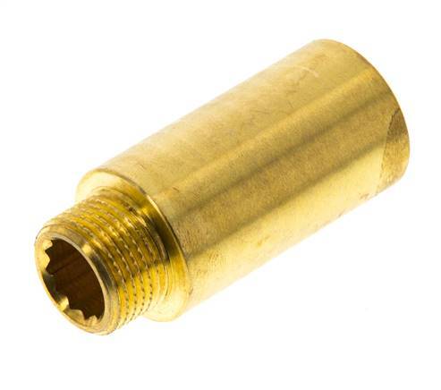 G 3/8'' F/M Brass Extension DIN 3523 - 40 mm