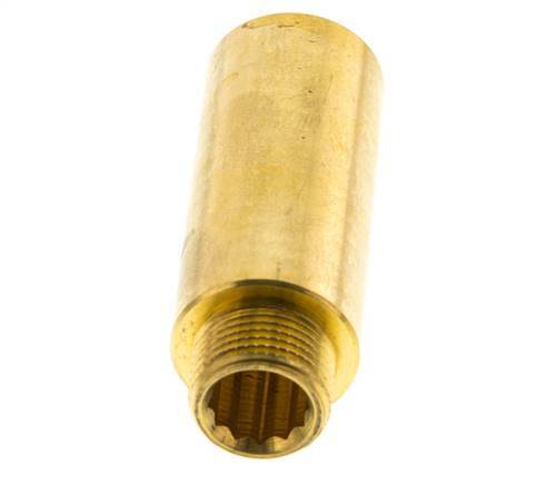 G 3/8'' F/M Brass Extension DIN 3523 - 50 mm