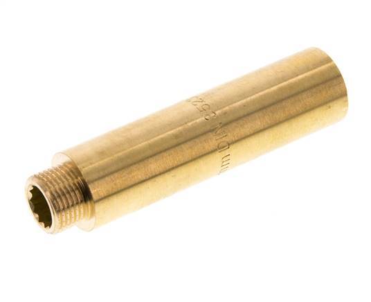 G 3/8'' F/M Brass Extension DIN 3523 - 80 mm