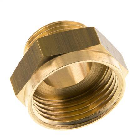 G 1'' x G 3/4'' F/M Brass Reducing Ring 16 Bar