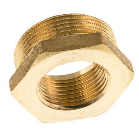 G 1'' x G 1 1/2'' F/M Brass Reducing Ring 16 Bar