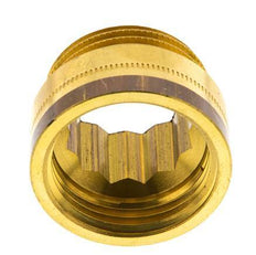 G 1'' F/M Brass Extension DIN 3523 - 15 mm