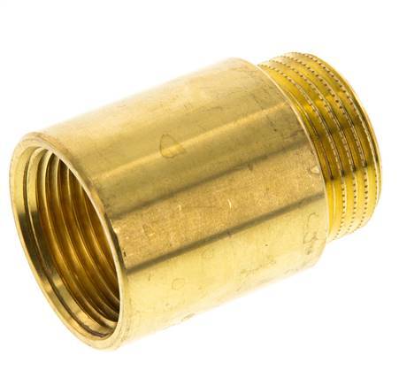 G 1'' F/M Brass Extension DIN 3523 - 40 mm