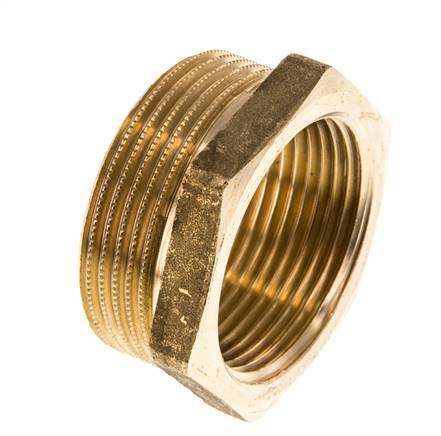 G 1 1/4'' x G 1 1/2'' F/M Brass Reducing Ring 16 Bar