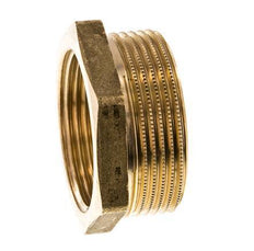 G 1 1/4'' x G 1 1/2'' F/M Brass Reducing Ring 16 Bar