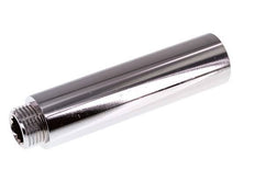 G 1/2'' F/M Chromium plated Brass Extension DIN 3523 - 100 mm