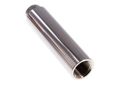 G 1/2'' F/M Chromium plated Brass Extension DIN 3523 - 100 mm