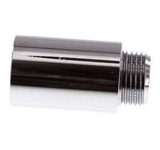 G 1/2'' F/M Chromium plated Brass Extension DIN 3523 - 40 mm