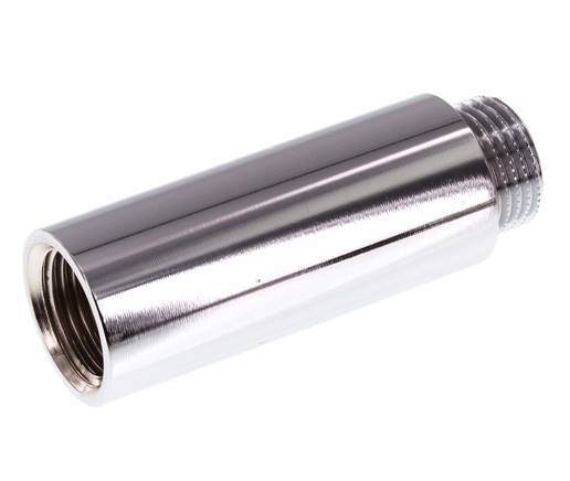 G 1/2'' F/M Chromium plated Brass Extension DIN 3523 - 65 mm