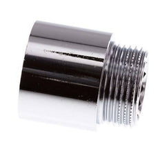 G 3/4'' F/M Chromium plated Brass Extension DIN 3523 - 25 mm