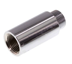 G 3/8'' F/M Chromium plated Brass Extension DIN 3523 - 40 mm