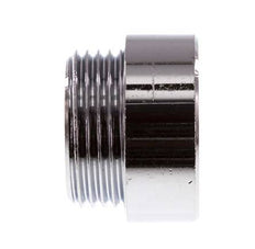G 1'' F/M Chromium plated Brass Extension DIN 3523 - 15 mm