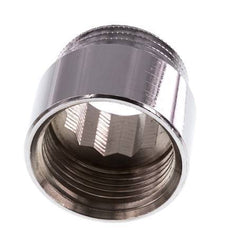 G 1'' F/M Chromium plated Brass Extension DIN 3523 - 20 mm