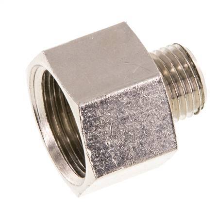 G 1/2'' x G 1/4'' F/M Nickel plated Brass Reducing Ring 16 Bar [2 Pieces]