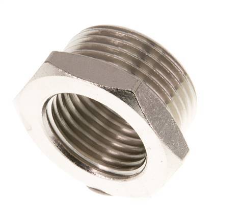 G 1/2'' x G 3/4'' F/M Nickel plated Brass Reducing Ring 16 Bar [2 Pieces]