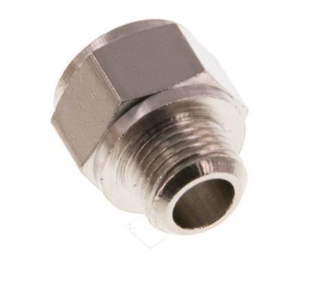 G 1/8'' F/M Nickel plated Brass Extension 16 Bar - 10 mm [5 Pieces]