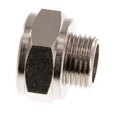 G 3/4'' x G 1/2'' F/M Nickel plated Brass Reducing Ring 16 Bar