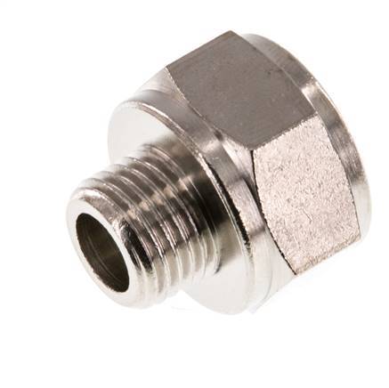 G 3/8'' x G 1/4'' F/M Nickel plated Brass Reducing Ring 16 Bar [2 Pieces]
