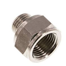 G 3/8'' x G 1/4'' F/M Nickel plated Brass Reducing Ring 16 Bar [2 Pieces]