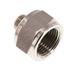 G 3/8'' x G 1/8'' F/M Nickel plated Brass Reducing Ring 16 Bar [2 Pieces]