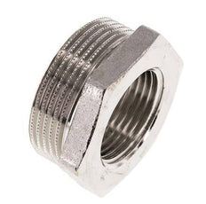 G 1'' x G 1 1/2'' F/M Nickel plated Brass Reducing Ring 16 Bar