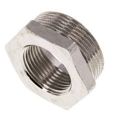 G 1'' x G 1 1/2'' F/M Nickel plated Brass Reducing Ring 16 Bar