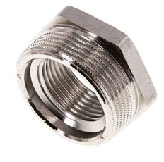 G 1'' x G 1 1/2'' F/M Nickel plated Brass Reducing Ring 16 Bar