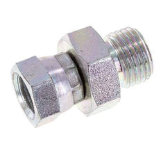G 1/8'' x G 1/4'' F/M Zinc plated Steel Reducing Adapter 350 Bar - Hydraulic
