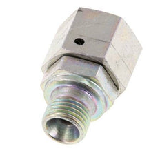 G 3/8'' x G 1/4'' F/M Zinc plated Steel Reducing Adapter 350 Bar - Hydraulic