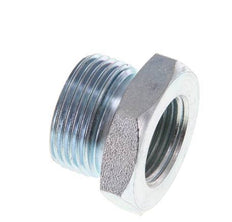 G 3/8'' x M22x1.5 F/M Zinc plated Steel Reducing Ring 250 Bar - Hydraulic