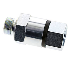 G 3/4'' F/M Zinc plated Steel Swivel Joint 400 Bar - Hydraulic - High-pressure