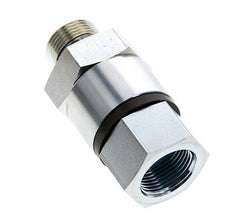 G 3/4'' F/M Zinc plated Steel Swivel Joint 400 Bar - Hydraulic - High-pressure