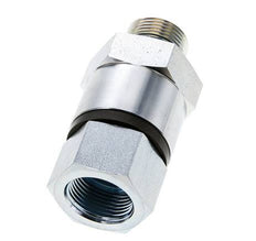 G 3/4'' F/M Zinc plated Steel Swivel Joint 400 Bar - Hydraulic - High-pressure