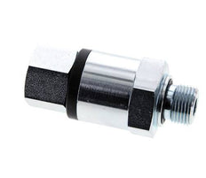 G 3/8'' F/M Zinc plated Steel Swivel Joint 400 Bar - Hydraulic - High-pressure