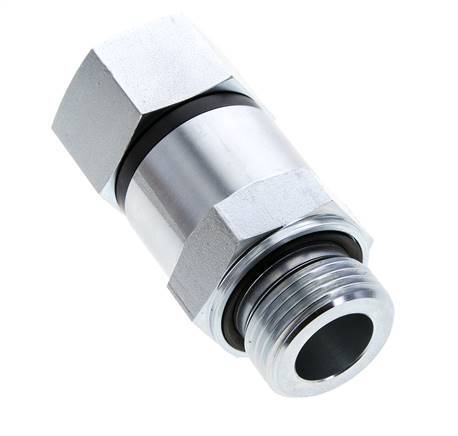 G 1'' F/M Zinc plated Steel Swivel Joint 400 Bar - Hydraulic - High-pressure