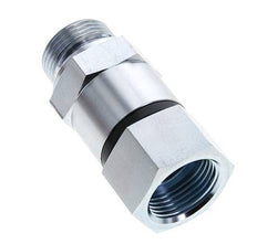G 1'' F/M Zinc plated Steel Swivel Joint 400 Bar - Hydraulic - High-pressure