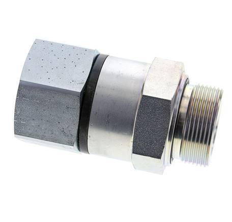 G 1 1/2'' F/M Zinc plated Steel Swivel Joint 315 Bar - Hydraulic - High-pressure