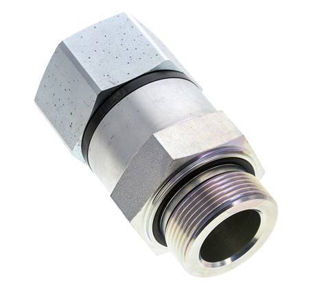G 1 1/2'' F/M Zinc plated Steel Swivel Joint 315 Bar - Hydraulic - High-pressure