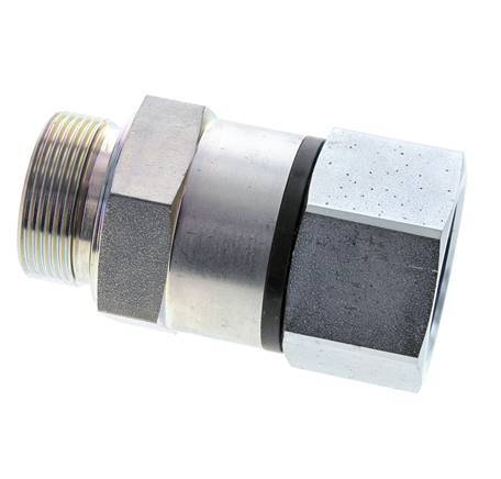 G 1 1/2'' F/M Zinc plated Steel Swivel Joint 315 Bar - Hydraulic - High-pressure