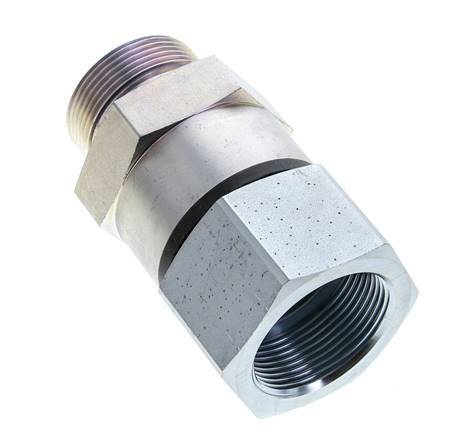 G 1 1/2'' F/M Zinc plated Steel Swivel Joint 315 Bar - Hydraulic - High-pressure