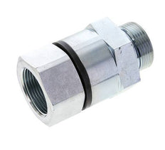 G 1 1/4'' F/M Zinc plated Steel Swivel Joint 400 Bar - Hydraulic - High-pressure
